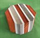 Padauk, Black Walnut & Maple Segmented Bowl Blank ~ 6 x 3, Wood Blank, Turning Blank, Wood Turning, Bowl Block ~ $39.99 #448